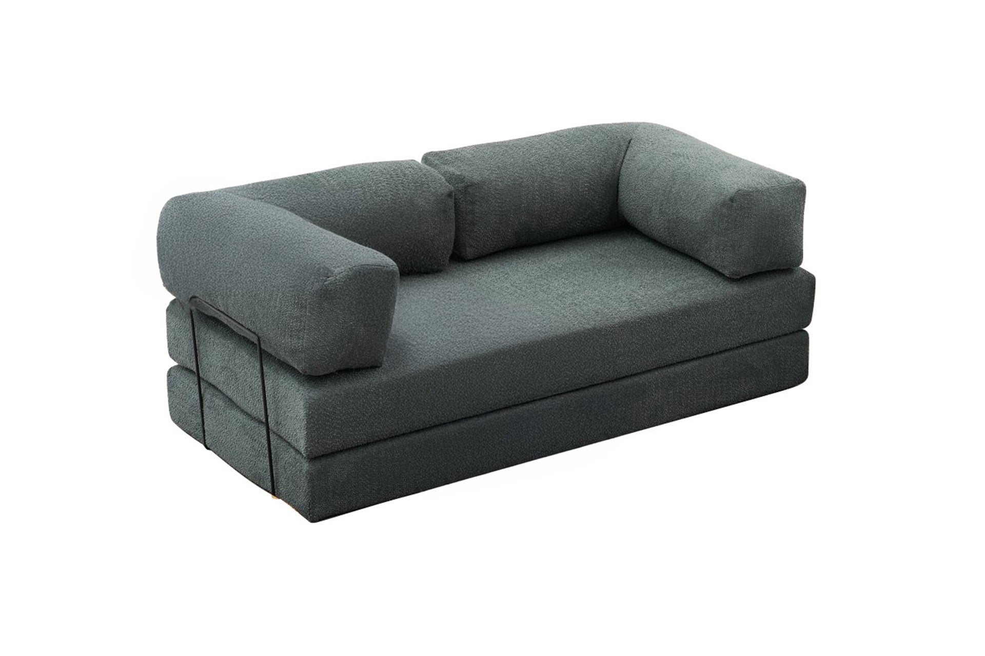 Comfort - Green in Grün präsentiert im Onlineshop von KAQTU Design AG. 3er Sofa ist von Atelier Del Sofa