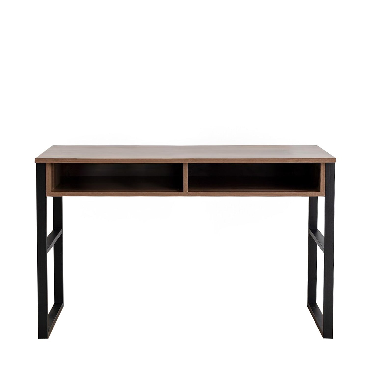 Nove - Walnut in Walnuss präsentiert im Onlineshop von KAQTU Design AG. Schreibtisch ist von Hanah Home