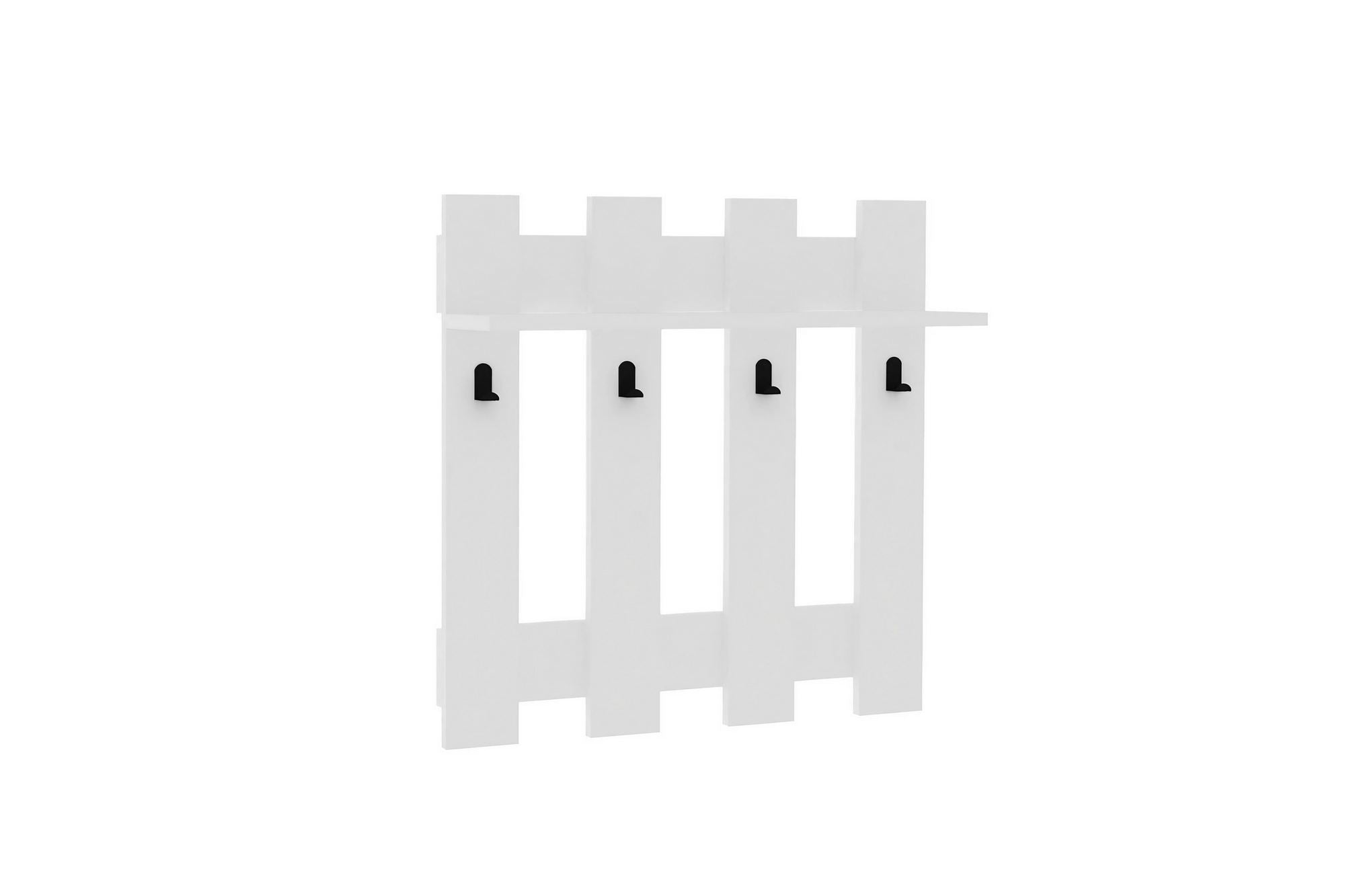 Entdecken Sie den Carina Kleiderhaken in Weiß von Hanah Home – ein stilvolles, skandinavisches Design für elegante und praktische Aufbewahrungslösungen.