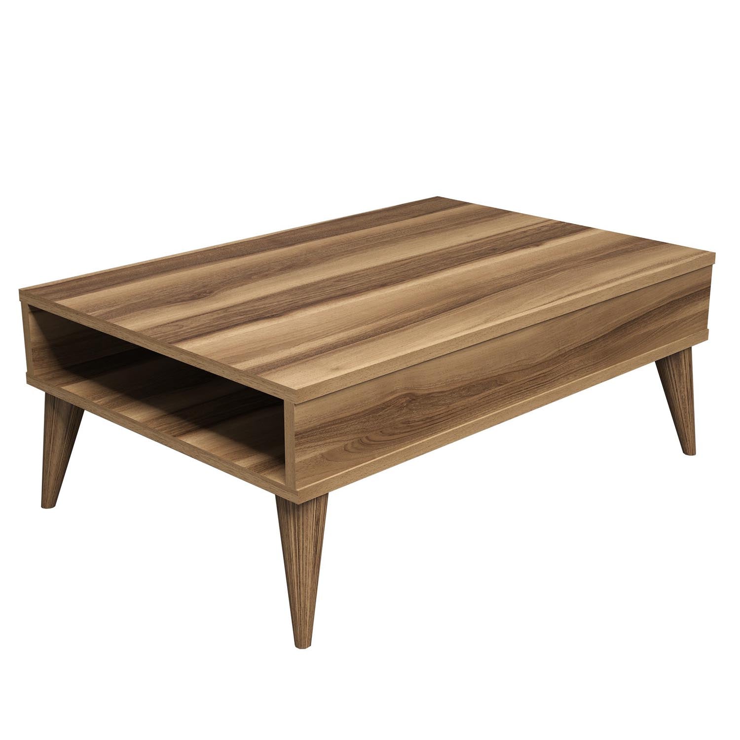 Best - Walnut in Walnuss präsentiert im Onlineshop von KAQTU Design AG. Beistelltisch ist von Hanah Home