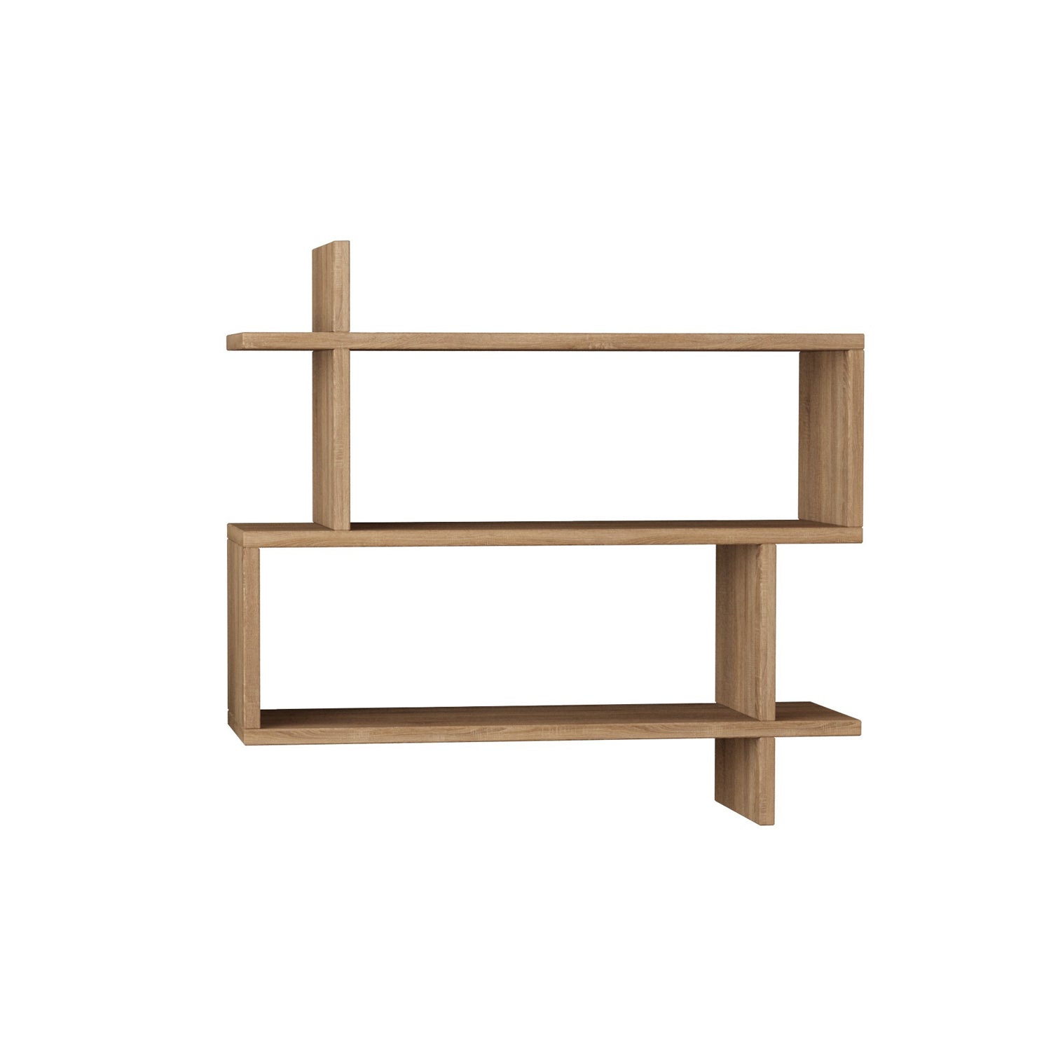 Paralel - Oak in Eiche präsentiert im Onlineshop von KAQTU Design AG. Wandregal ist von Hanah Home