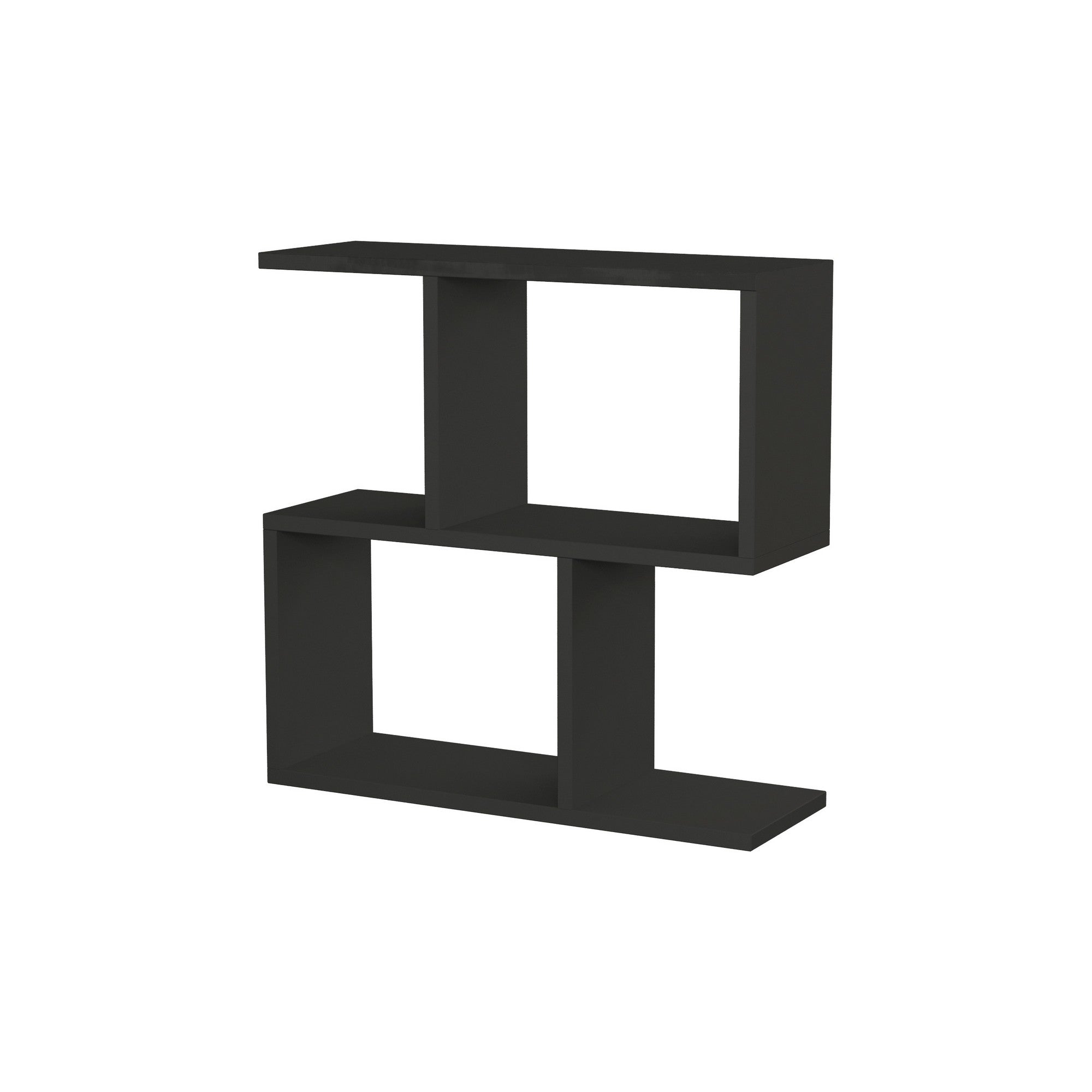 Mania - Anthracite in Anthrazit präsentiert im Onlineshop von KAQTU Design AG. Beistelltisch ist von Hanah Home