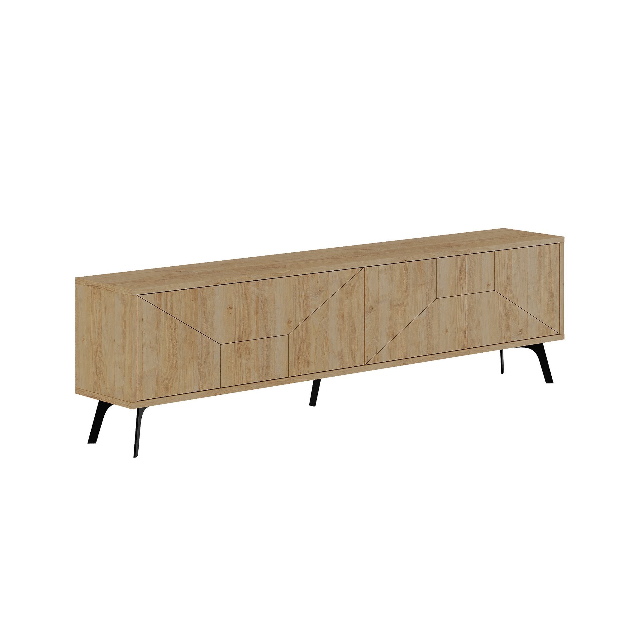 Dune - Oak in Eiche präsentiert im Onlineshop von KAQTU Design AG. Sideboard ist von Hanah Home