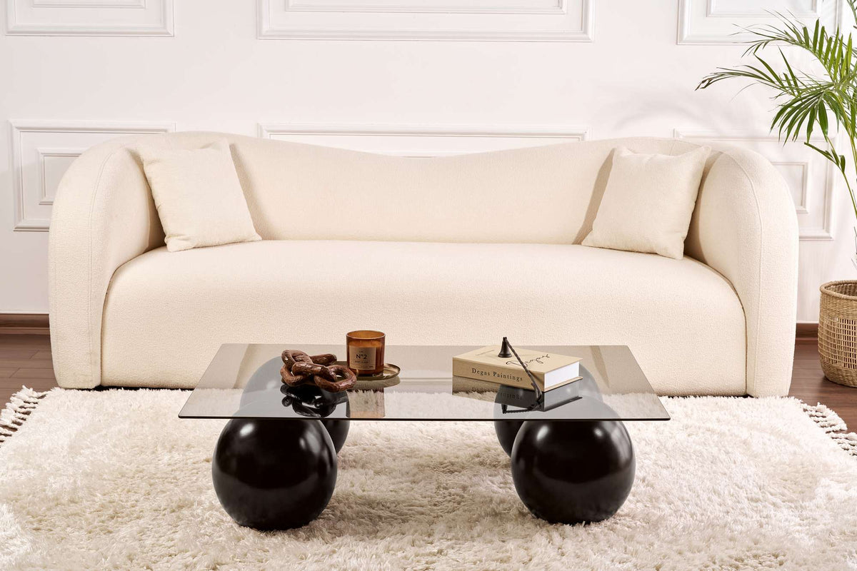 Sera Sofatisch - Schwarz
Grau in Schwarz / Grau präsentiert im Onlineshop von KAQTU Design AG. Couchtisch ist von Nordure
