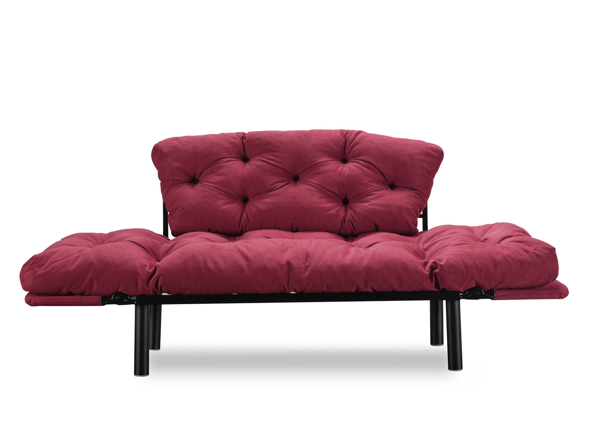 Nitta Bettsofa - Maroons in Maroons präsentiert im Onlineshop von KAQTU Design AG. Bettsofa ist von Atelier Del Sofa