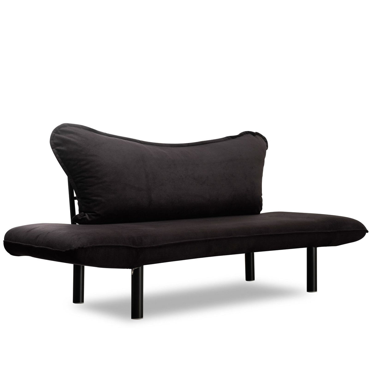 Chatto Bettsofa - Schwarz in Schwarz präsentiert im Onlineshop von KAQTU Design AG. Bettsofa ist von Atelier Del Sofa