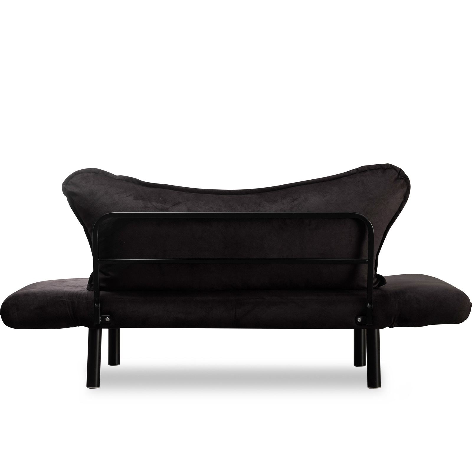 Erleben Sie das Chatto Bettsofa in stilvollem Schwarz von Atelier Del Sofa – ideal für Gäste und als schickes Wohnaccessoire!