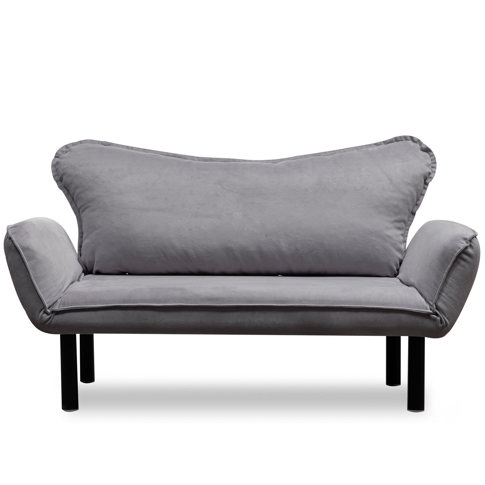 Chatto - Grey in Grau präsentiert im Onlineshop von KAQTU Design AG. Bettsofa ist von Atelier Del Sofa