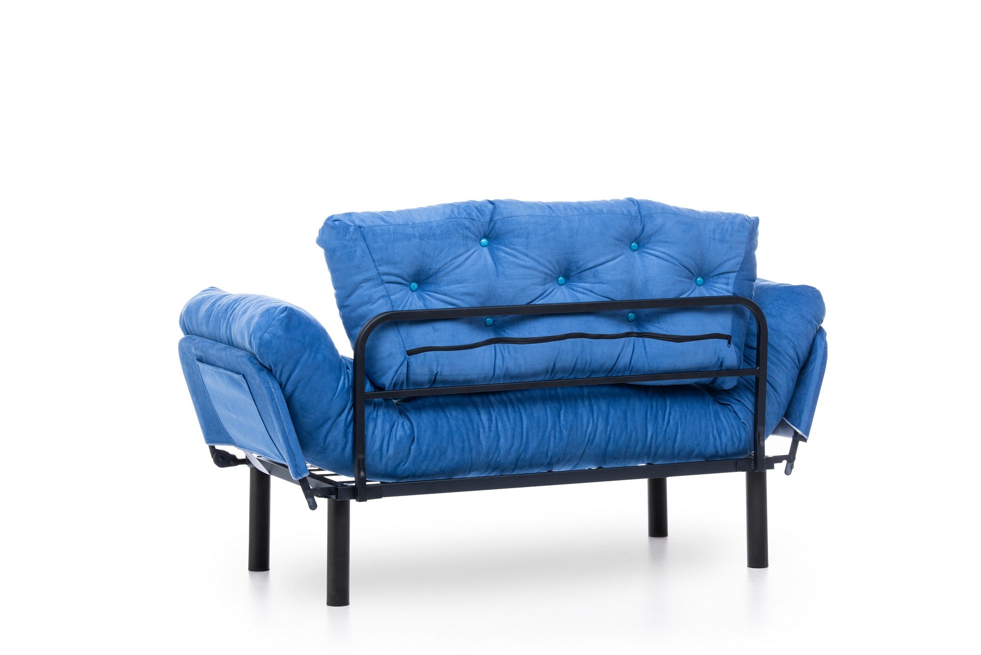 Entdecken Sie das Nitta Bettsofa in Blau von Atelier Del Sofa – die perfekte Kombination aus modernem Design und Funktionalität für Ihr Zuhause!