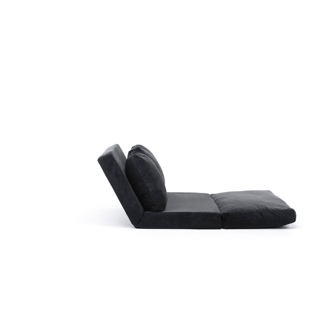 Taida Bettsofa - Schwarz in Schwarz präsentiert im Onlineshop von KAQTU Design AG. Bettsofa ist von Atelier Del Sofa