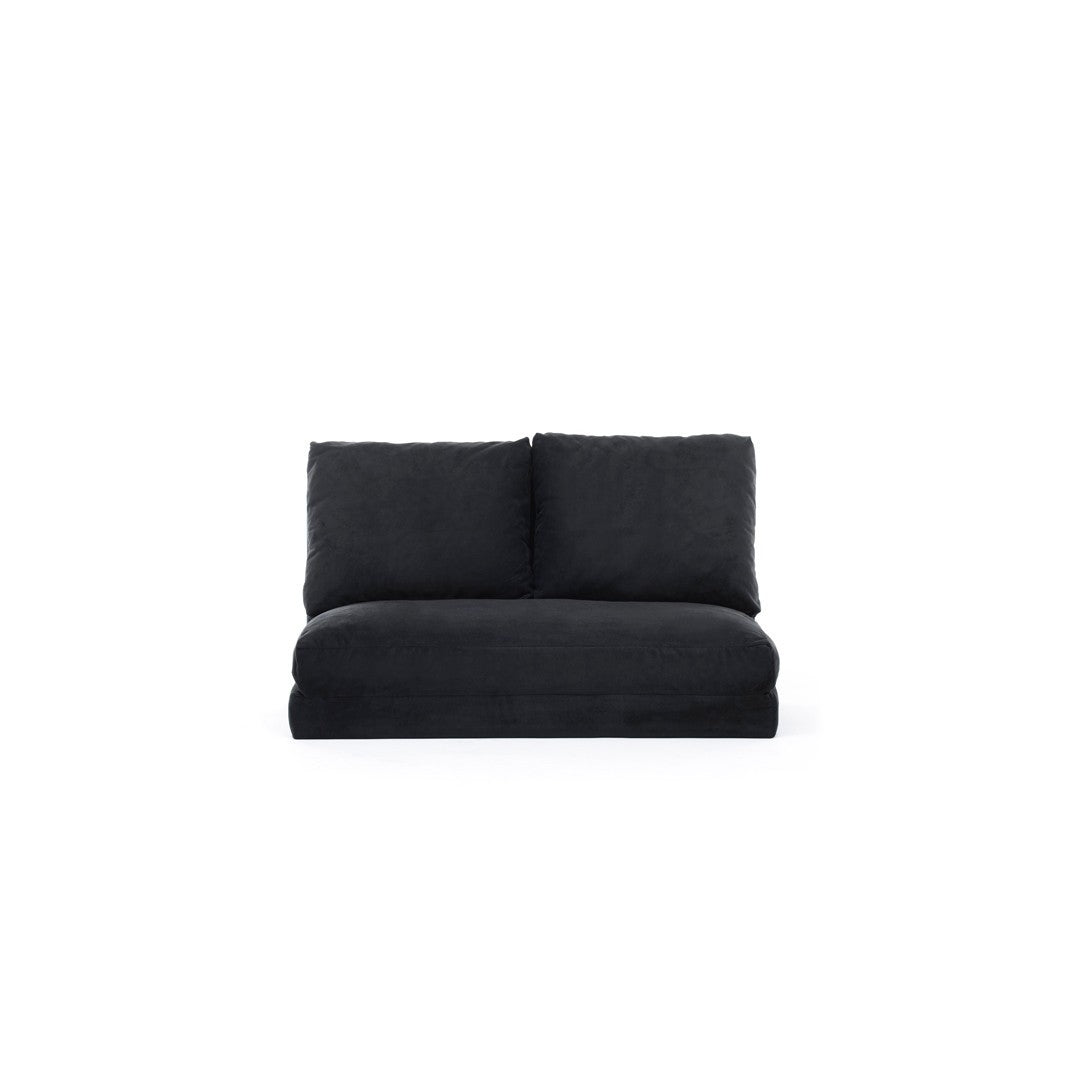 Taida Bettsofa - Schwarz in Schwarz präsentiert im Onlineshop von KAQTU Design AG. Bettsofa ist von Atelier Del Sofa