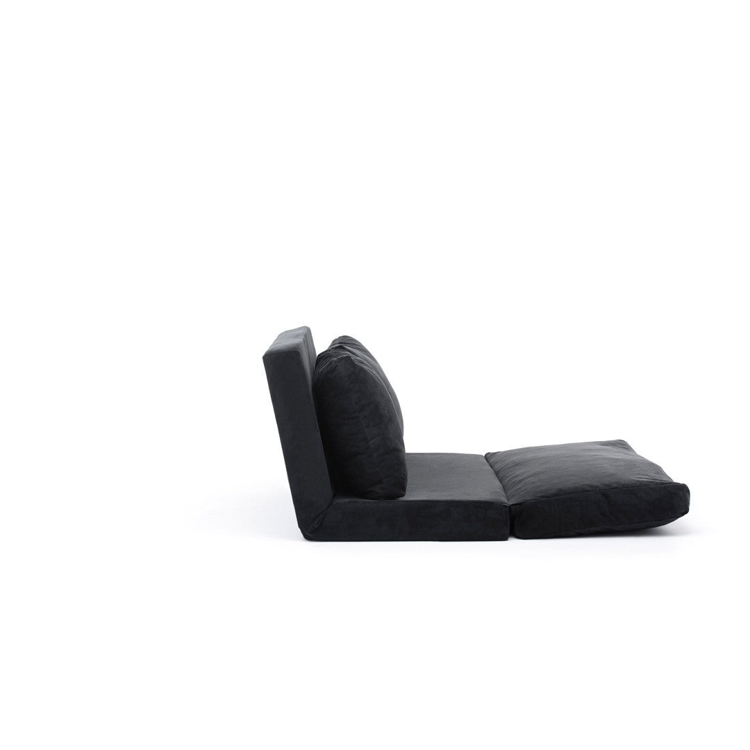 Taida Bettsofa - Schwarz in Schwarz präsentiert im Onlineshop von KAQTU Design AG. Bettsofa ist von Atelier Del Sofa