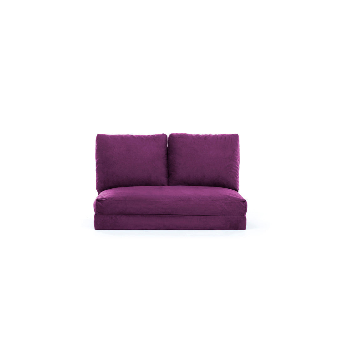Taida - Purple in Lila präsentiert im Onlineshop von KAQTU Design AG. Bettsofa ist von Atelier Del Sofa