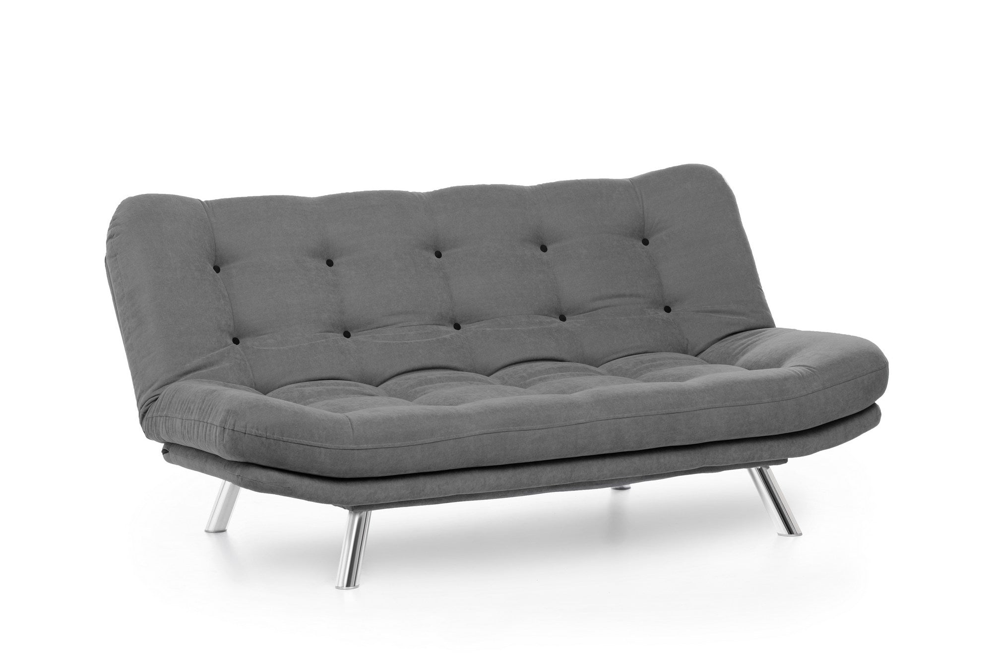 Entdecken Sie das elegante Misa Sofabed in Grau von Atelier Del Sofa – ein stilvolles 3-Sitz-Sofa-Bett, das Komfort und Funktionalität vereint.
