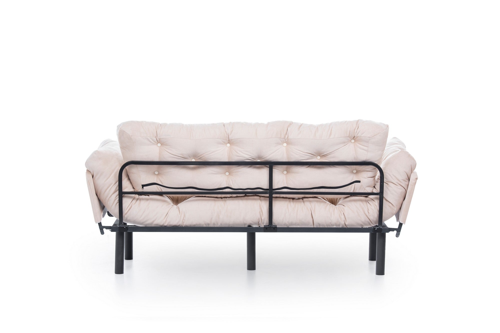 Entdecken Sie das Nitta Triple Bettsofa in Sahne von Atelier Del Sofa – ein stilvolles 3-Sitzer Schlafsofa, das Komfort und Funktionalität vereint.