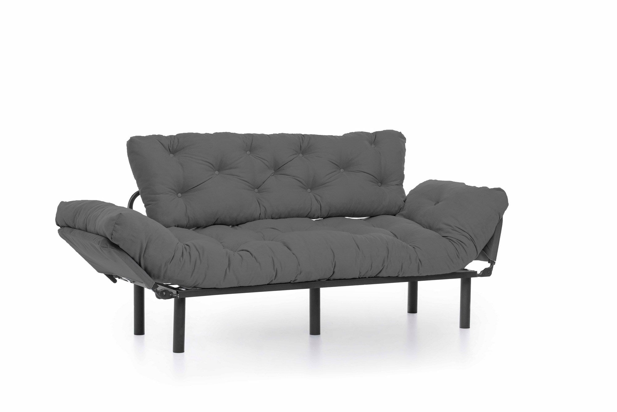 Entdecken Sie das Nitta Triple Bettsofa in Grau – ein elegantes, funktionales Möbelstück, das Komfort und Stil für Ihr Zuhause vereint!