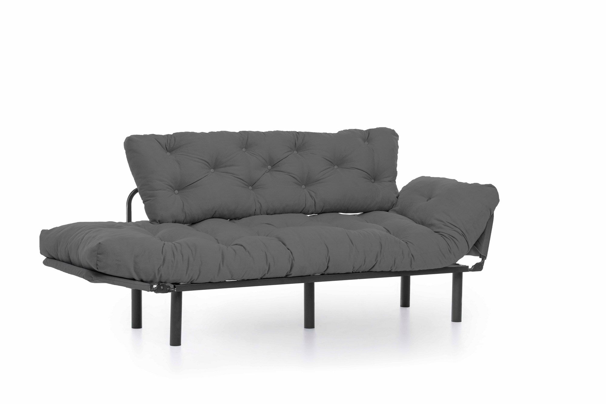 Entdecken Sie das Nitta Triple Bettsofa in Grau – stilvoll, funktional und ideal für kleine Räume. Komfort trifft modernes Design!