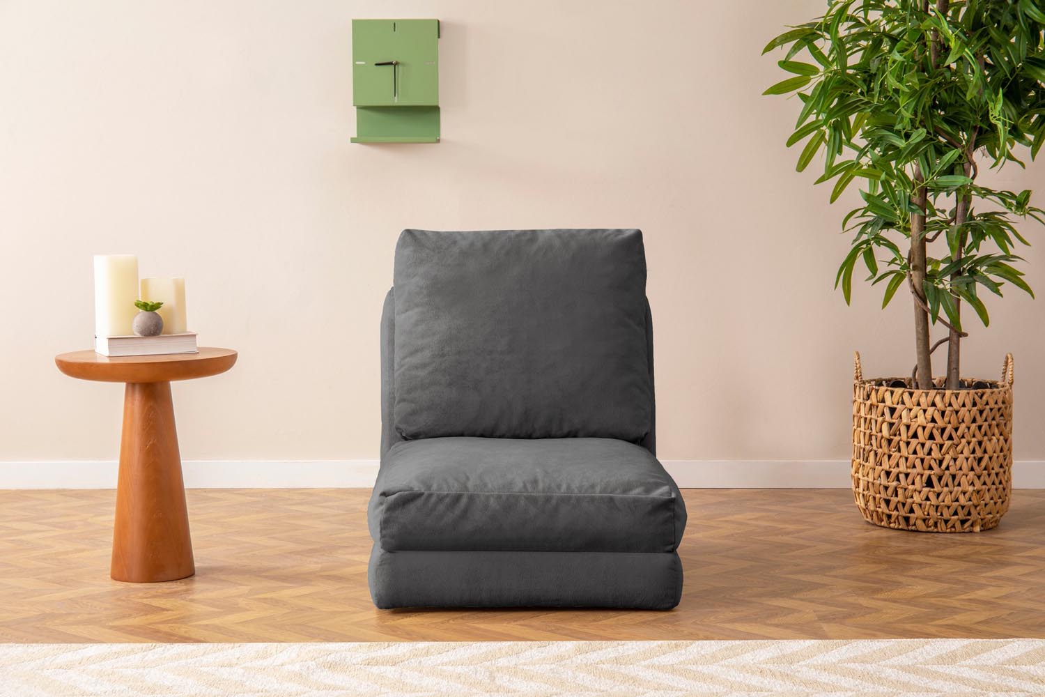 Erleben Sie das graue Taida Bettsofa von Atelier Del Sofa – eine harmonische Verbindung von Komfort und Eleganz, ideal für jeden Raum!