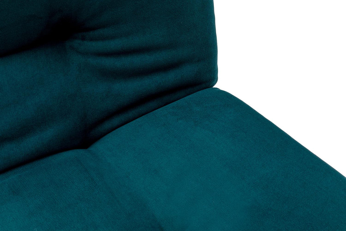 Misa Small Sofabed Bettsofa - Petrolgrün in Petrolgrün präsentiert im Onlineshop von KAQTU Design AG. Bettsofa ist von Atelier Del Sofa
