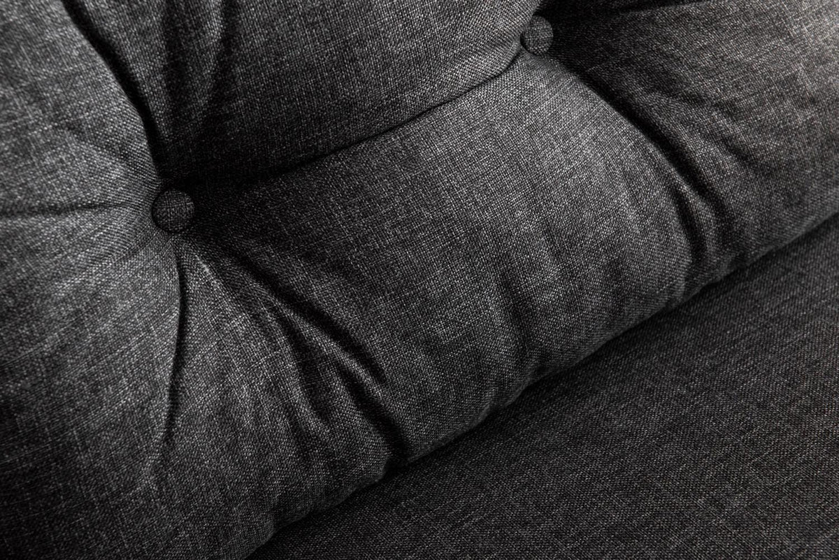 Sando 2 Bettsofa - Dunkelgrau in Dunkelgrau präsentiert im Onlineshop von KAQTU Design AG. Bettsofa ist von Atelier Del Sofa