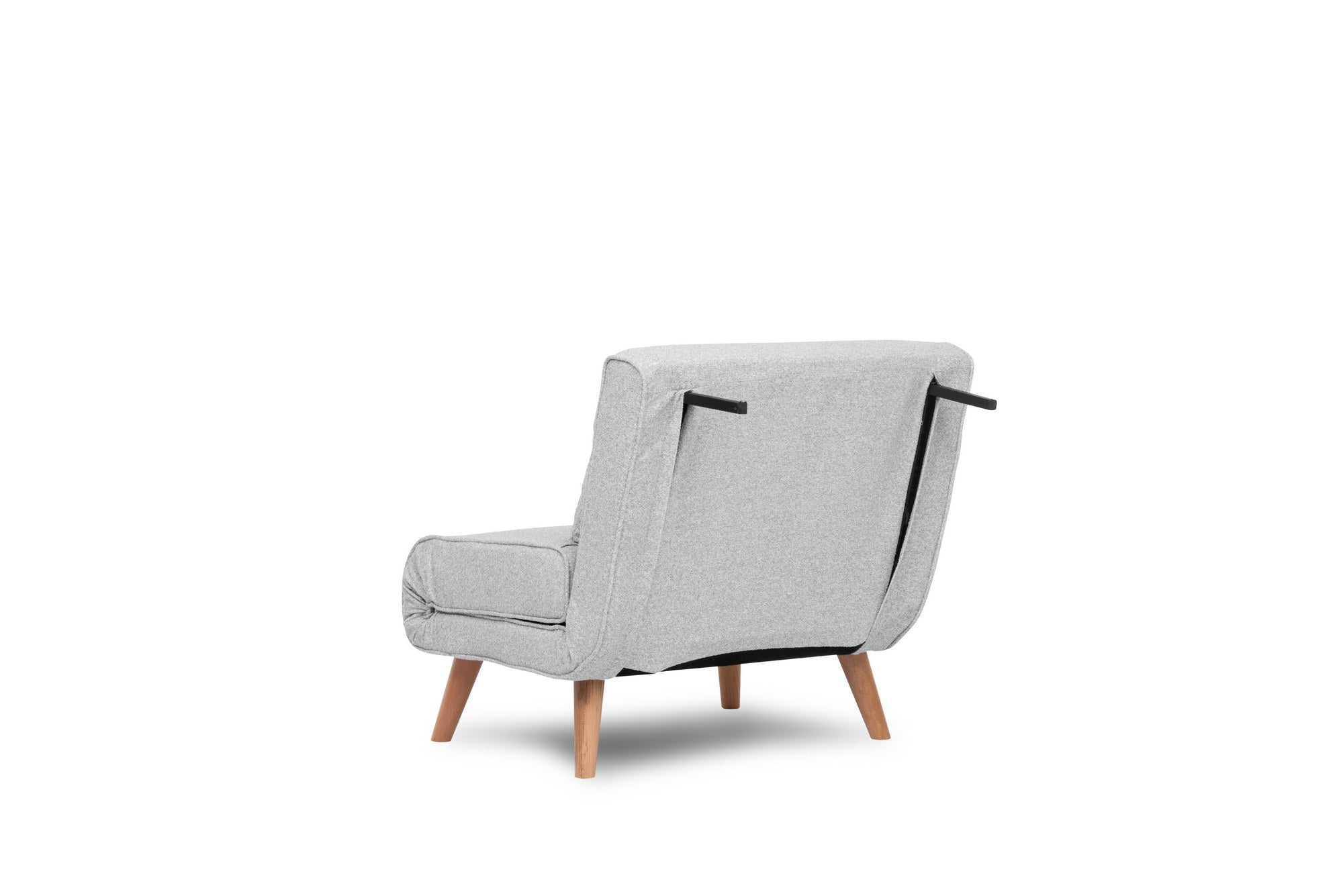 Entdecken Sie das Folde Single Bettsofa in stilvollem Grau von Atelier Del Sofa – ideal für kleine Räume und Gästeübernachtungen.