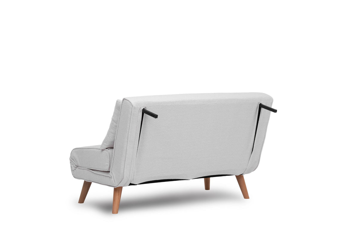 Folde 2 Bettsofa - Weiss in Weiss präsentiert im Onlineshop von KAQTU Design AG. Bettsofa ist von Atelier Del Sofa