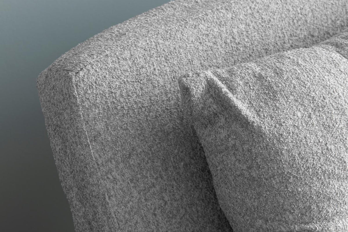 Sando 2 Bettsofa - Grau in Grau präsentiert im Onlineshop von KAQTU Design AG. Bettsofa ist von Atelier Del Sofa