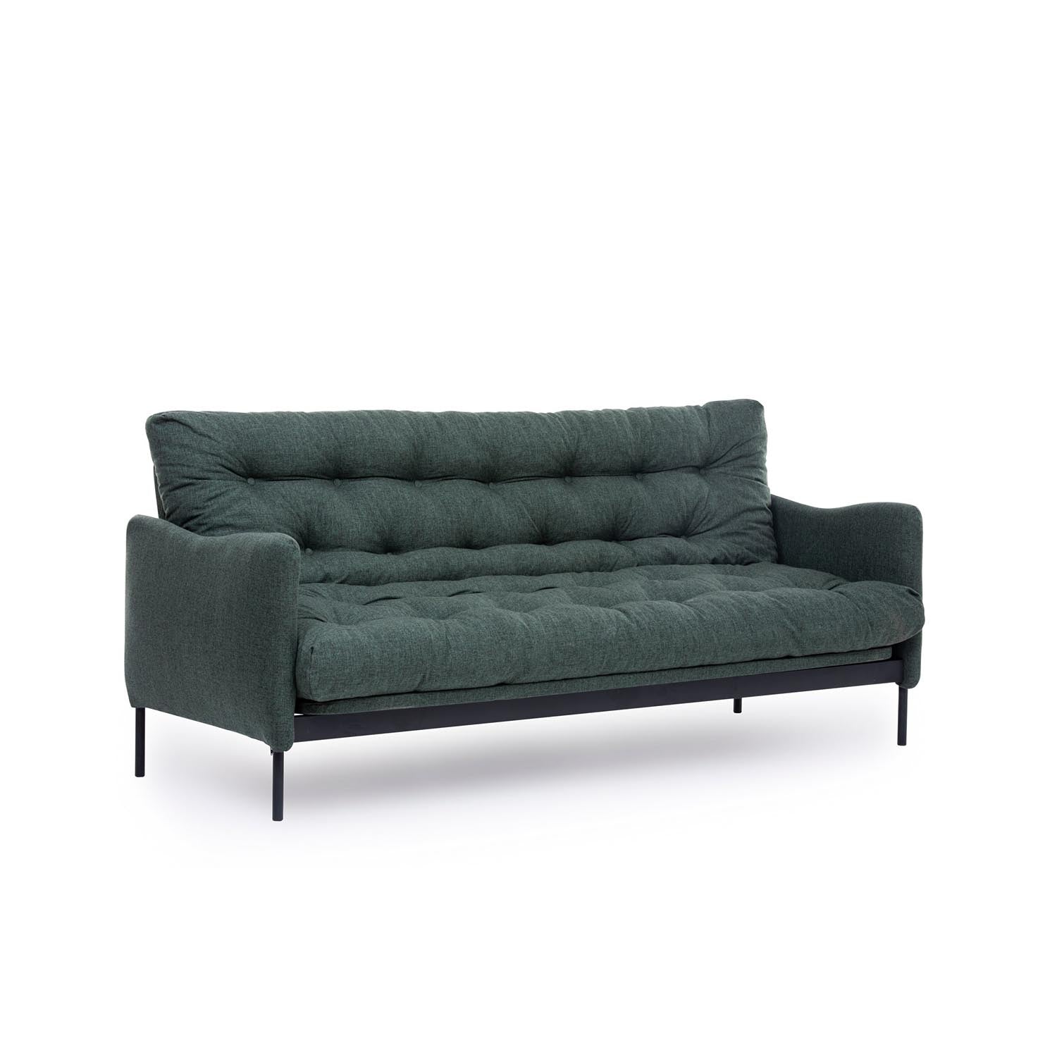 Erleben Sie das Renge Bettsofa in elegantem Grün von Atelier Del Sofa – die perfekte Kombination aus modernem Design und vielseitiger Nutzung für Ihr Zuhause!