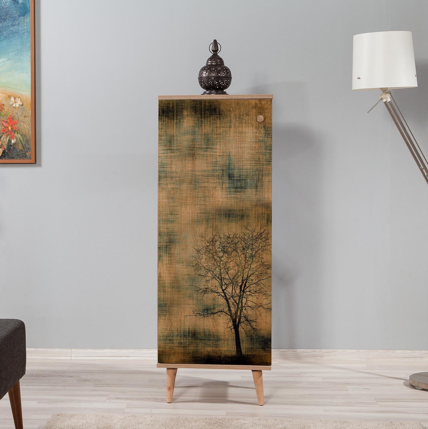 Erleben Sie den praktischen Filinta Schuhschrank in Sonoma Eiche von Hanah Home. Ideal für Ordnung und stilvolle Akzente in Ihrem Zuhause!