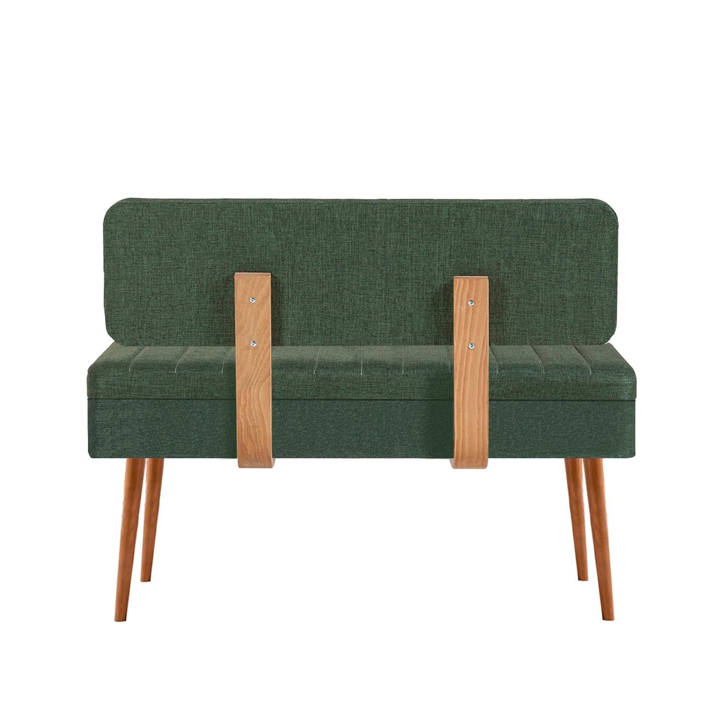 Erleben Sie den Vina 1070 Esstisch von Hanah Home – ein eleganter, ausziehbarer Tisch in atlantischer Kiefer und frischem Grün, ideal für gesellige Anlässe.