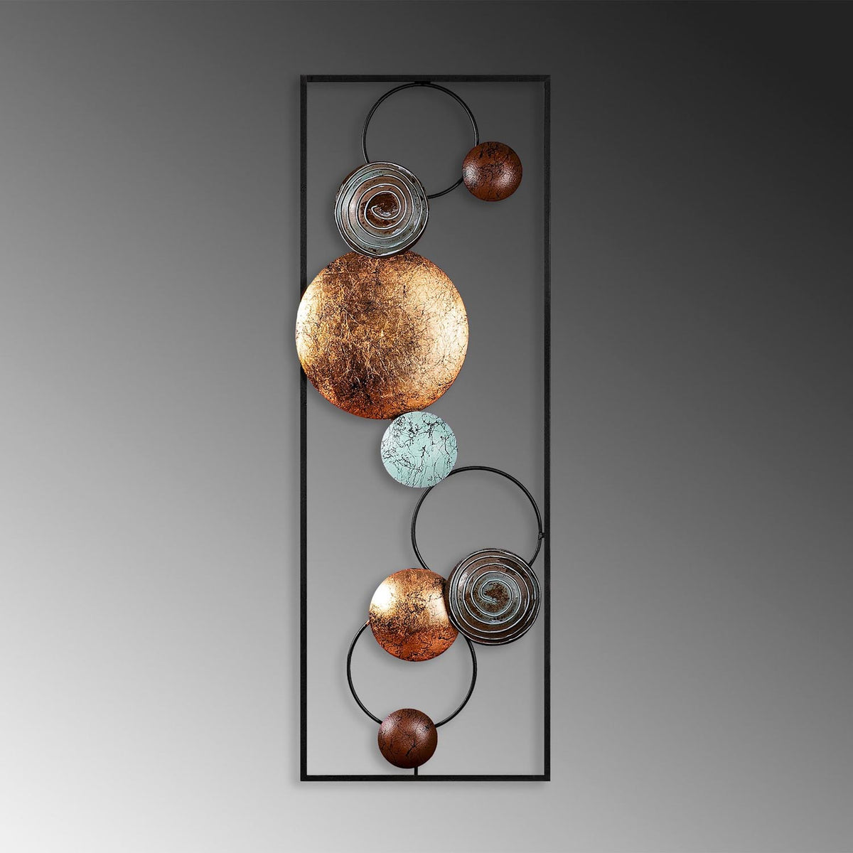 Textured Wanddeko - Mehrfarbig in Mehrfarbig präsentiert im Onlineshop von KAQTU Design AG. Wanddeko ist von Wallity