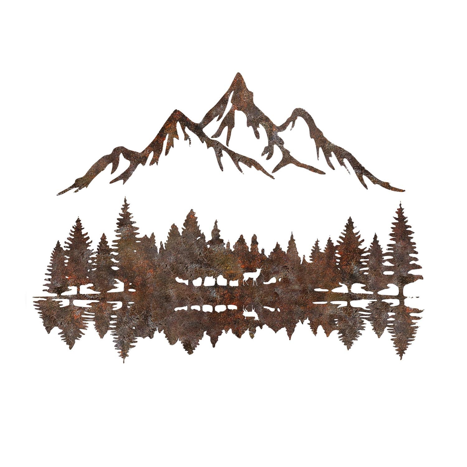 Rusty Landscape 2 in Antiquation präsentiert im Onlineshop von KAQTU Design AG. Wanddeko ist von Wallity