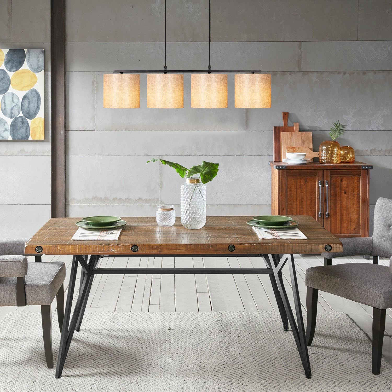 Entdecken Sie die Valiz Pendelleuchte in Schwarz und Creme von Opviq – ein elegantes Lichtdesign, das jeden Raum stilvoll aufwertet.