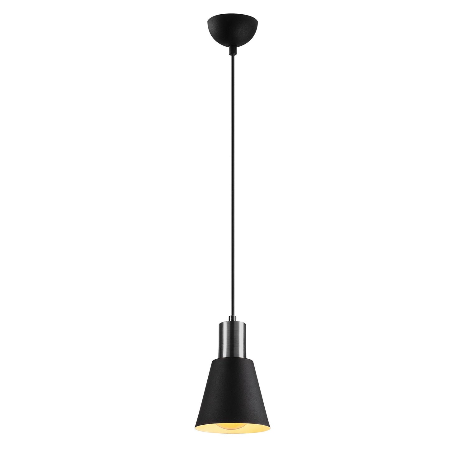 Kem Pendellampe - Schwarz Nickel in Schwarz Nickel präsentiert im Onlineshop von KAQTU Design AG. Pendelleuchte ist von Opviq