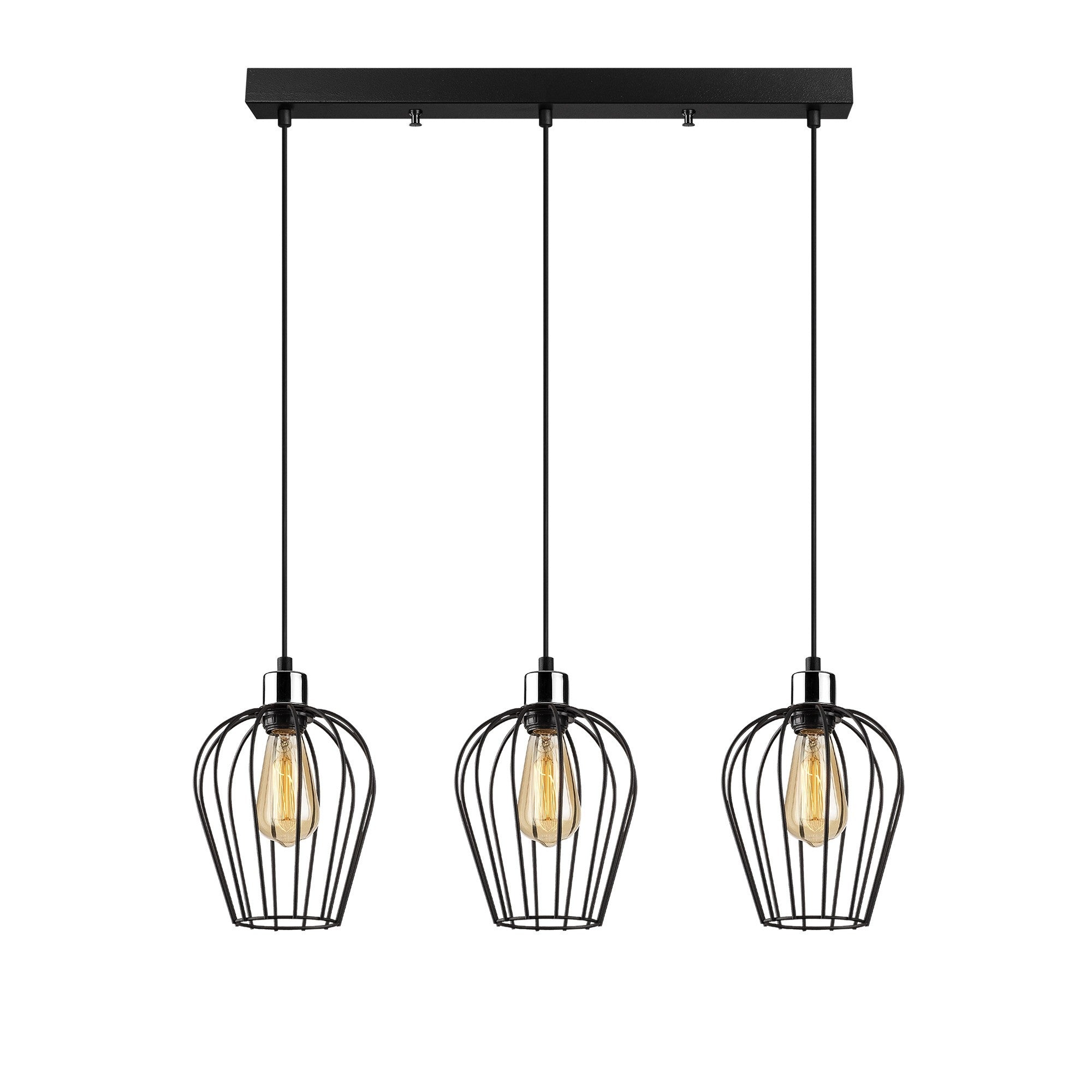 Entdecken Sie die Tel Pendelleuchte von Opviq in Schwarz – ein stilvolles Highlight, das nostalgischen Charme und moderne Eleganz in jeden Raum bringt.