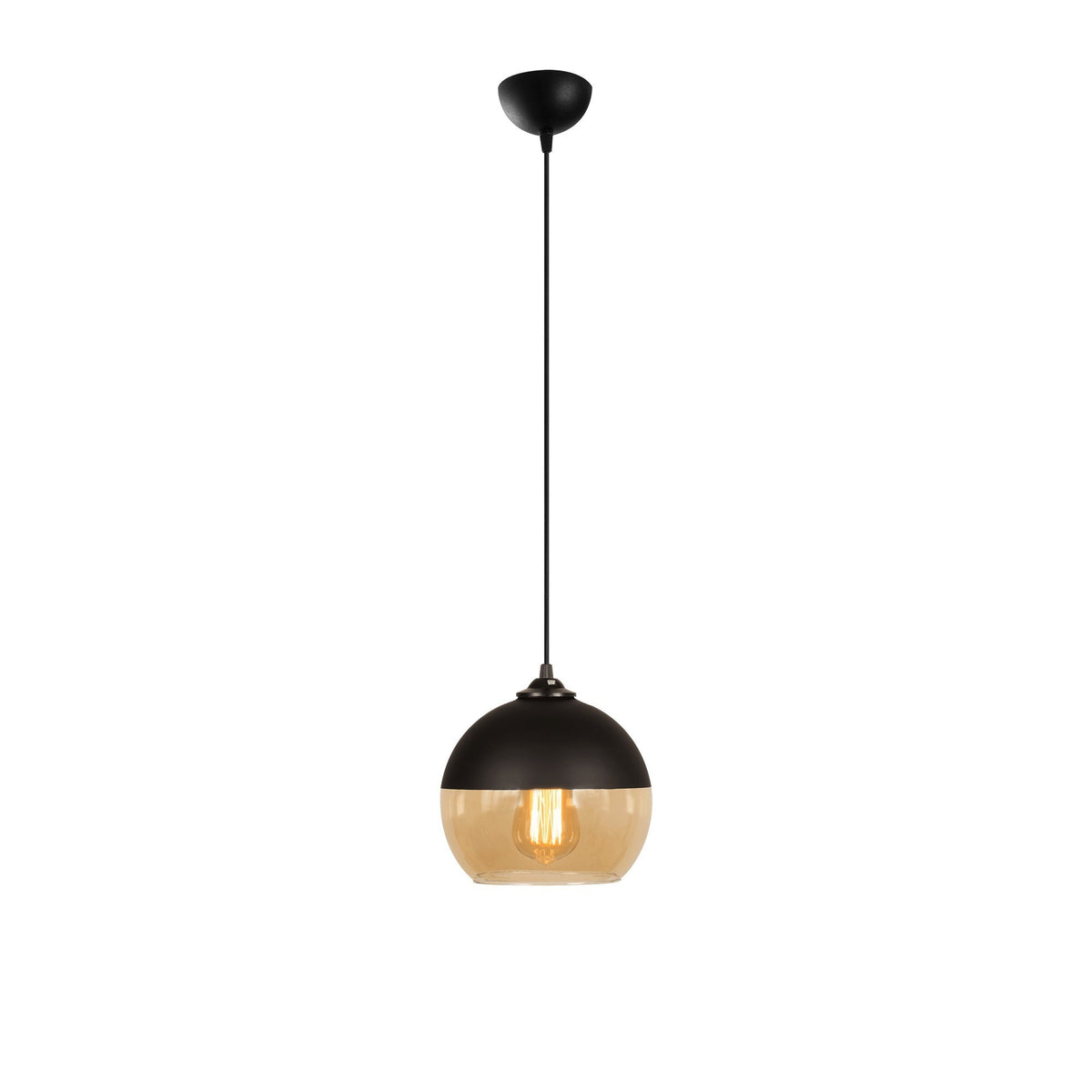 Camini Pendellampe - Schwarzer Honig in Schwarzer Honig präsentiert im Onlineshop von KAQTU Design AG. Pendelleuchte ist von Opviq