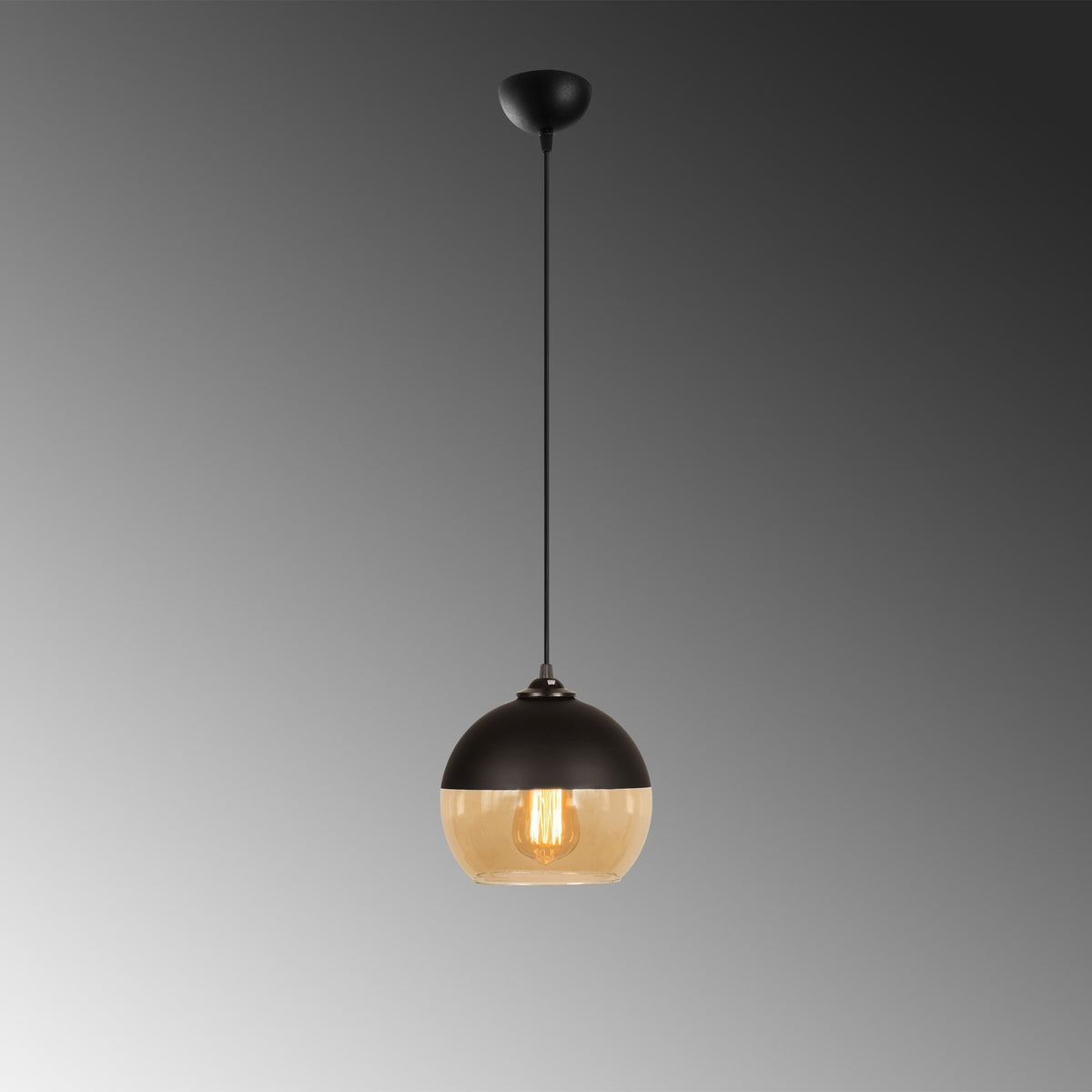 Camini Pendellampe - Schwarzer Honig in Schwarzer Honig präsentiert im Onlineshop von KAQTU Design AG. Pendelleuchte ist von Opviq
