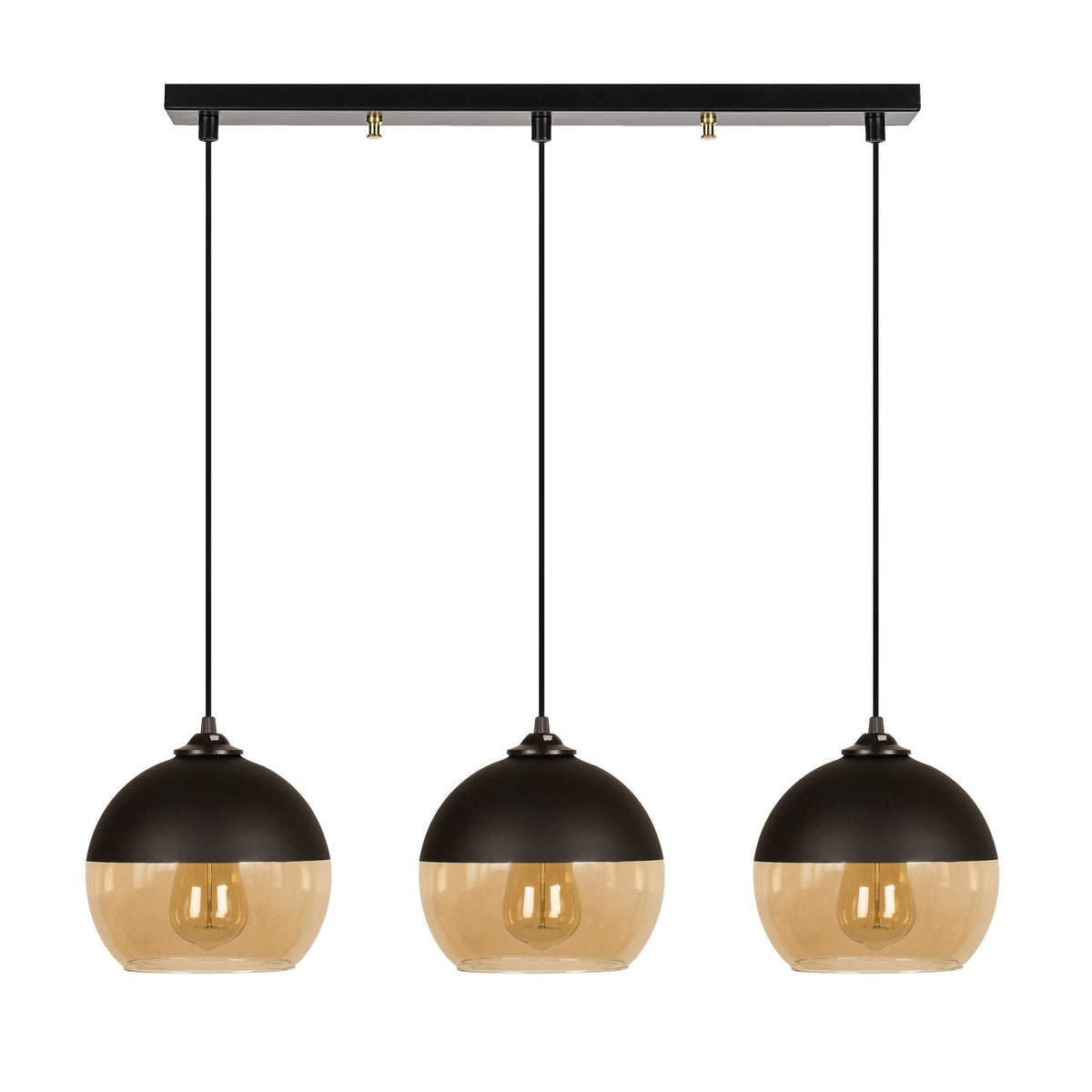 Camini Pendellampe - Schwarzer Honig in Schwarzer Honig präsentiert im Onlineshop von KAQTU Design AG. Pendelleuchte ist von Opviq