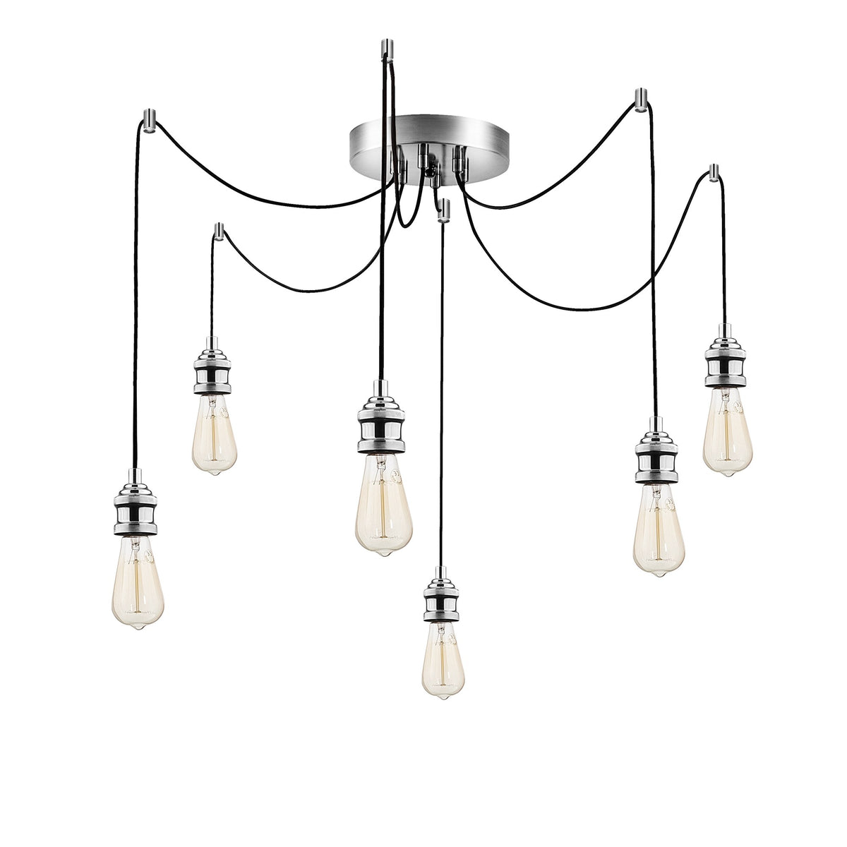 Kabluni Pendellampe - Chrome in Chrome präsentiert im Onlineshop von KAQTU Design AG. Pendelleuchte ist von Opviq
