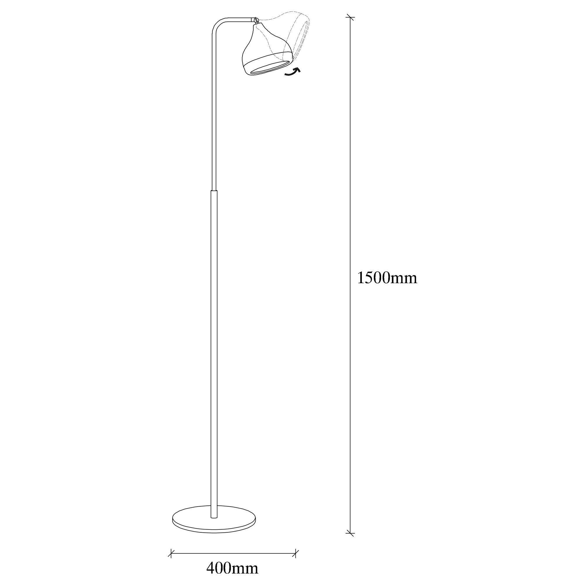 Moderne Yıldo Stehlampe in Schwarz und Kupfer von Opviq. Perfekt für stimmungsvolle Beleuchtung und stilvolle Akzente in Ihrem Zuhause.