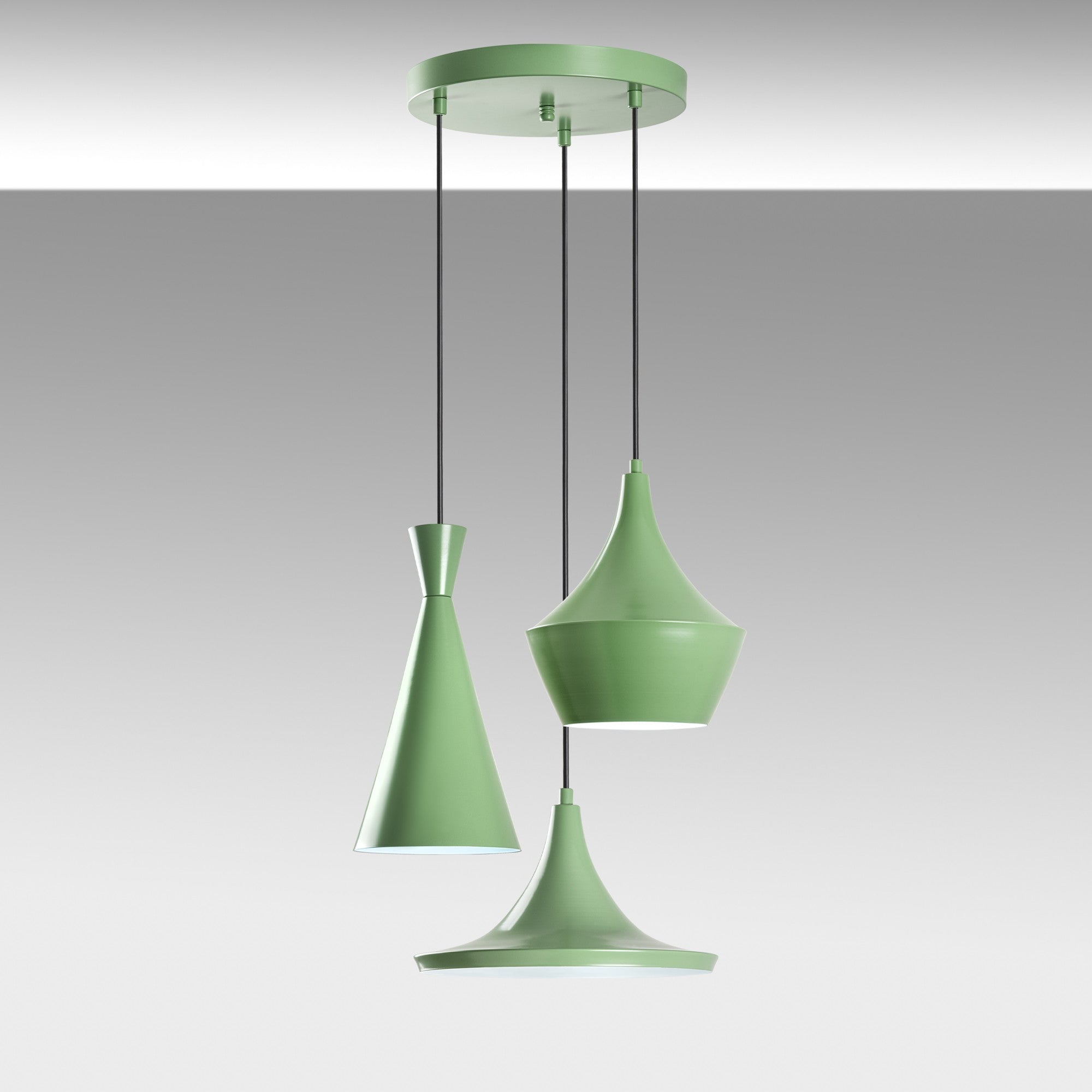 Die Tom Pendelleuchte in Minze von Opviq kombiniert stilvolles Design mit verstellbarer Höhe und bringt frischen Charme in jeden Raum.