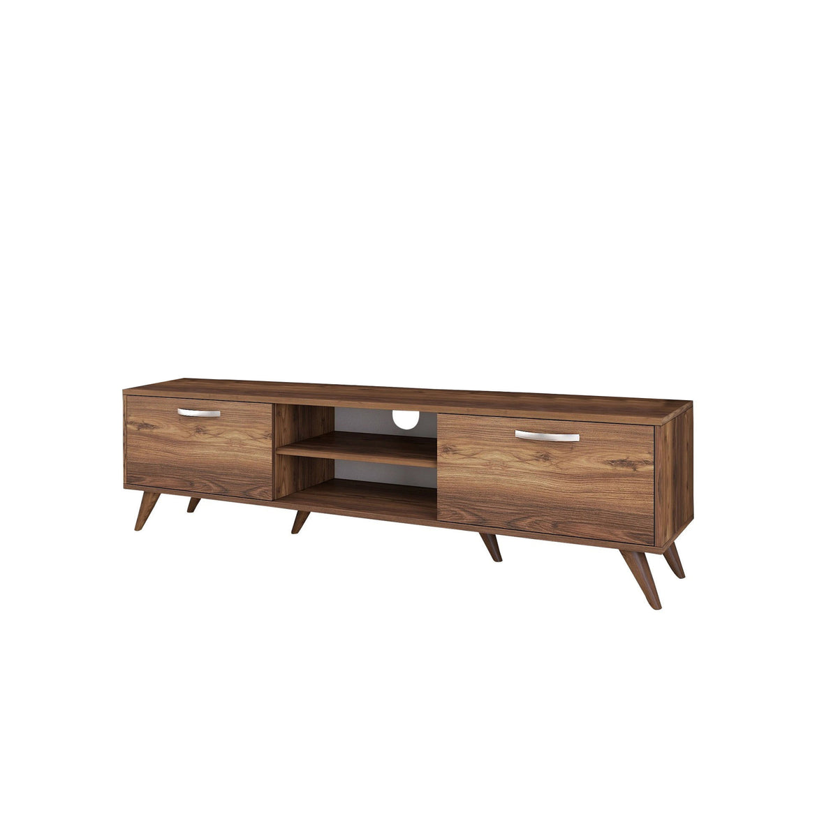 A9 Sideboard - Walnuss in Walnuss präsentiert im Onlineshop von KAQTU Design AG. Sideboard ist von Hanah Home