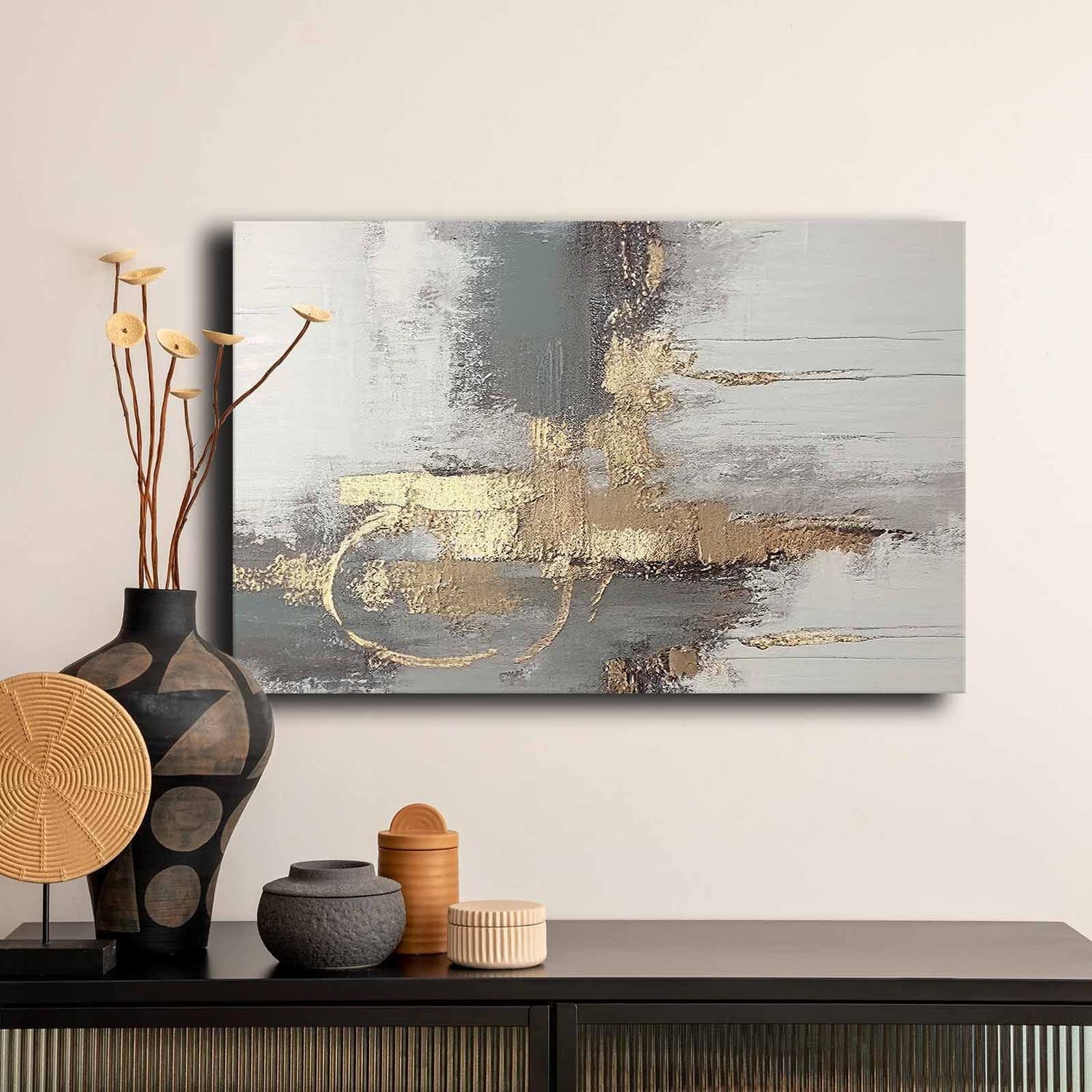 Entdecken Sie das beeindruckende Leinwandbild 4570GSC von Wallity – ein farbenfrohes Kunstwerk, das jeden Raum stilvoll aufwertet.