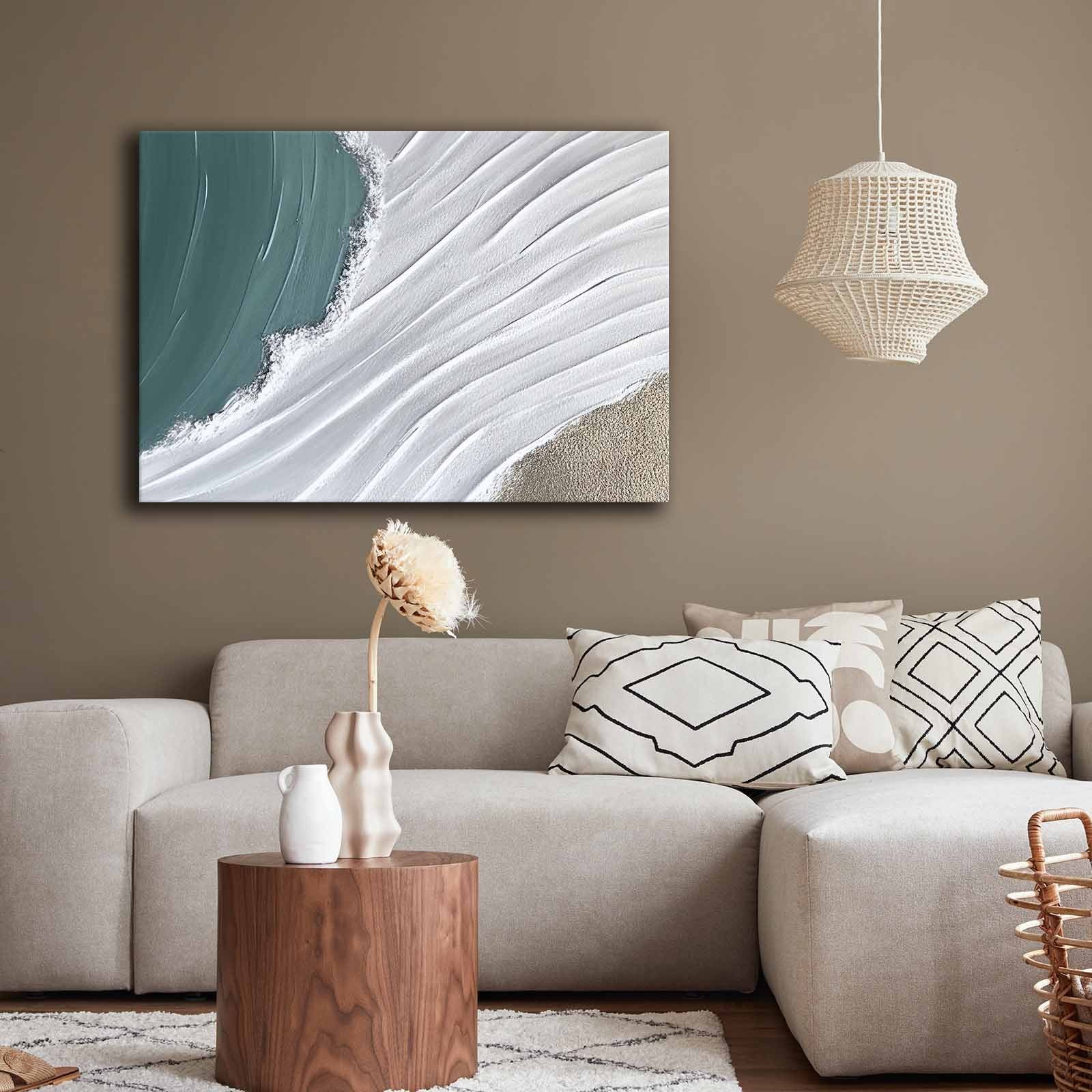 Verleihen Sie Ihrem Zuhause mit dem Leinwandbild 70100GSC von Wallity einen Hauch von Eleganz und Farbe. Ein echtes Highlight für jeden Raum!