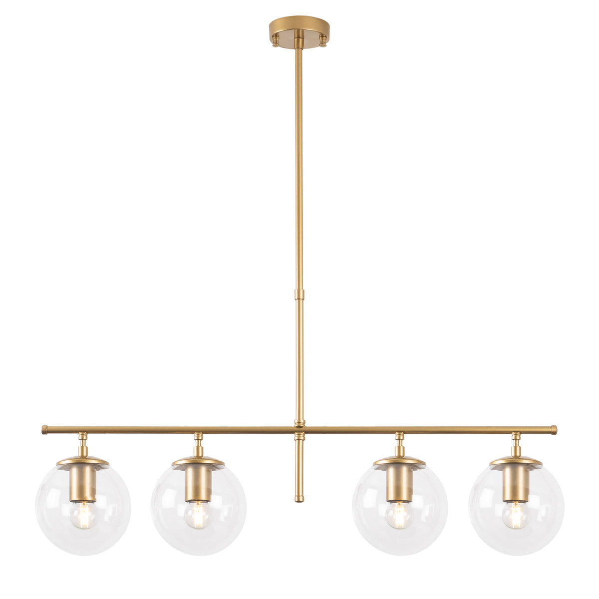 Roe Pendellampe - Glänzendes Gold in Glänzendes Gold präsentiert im Onlineshop von KAQTU Design AG. Pendelleuchte ist von Opviq