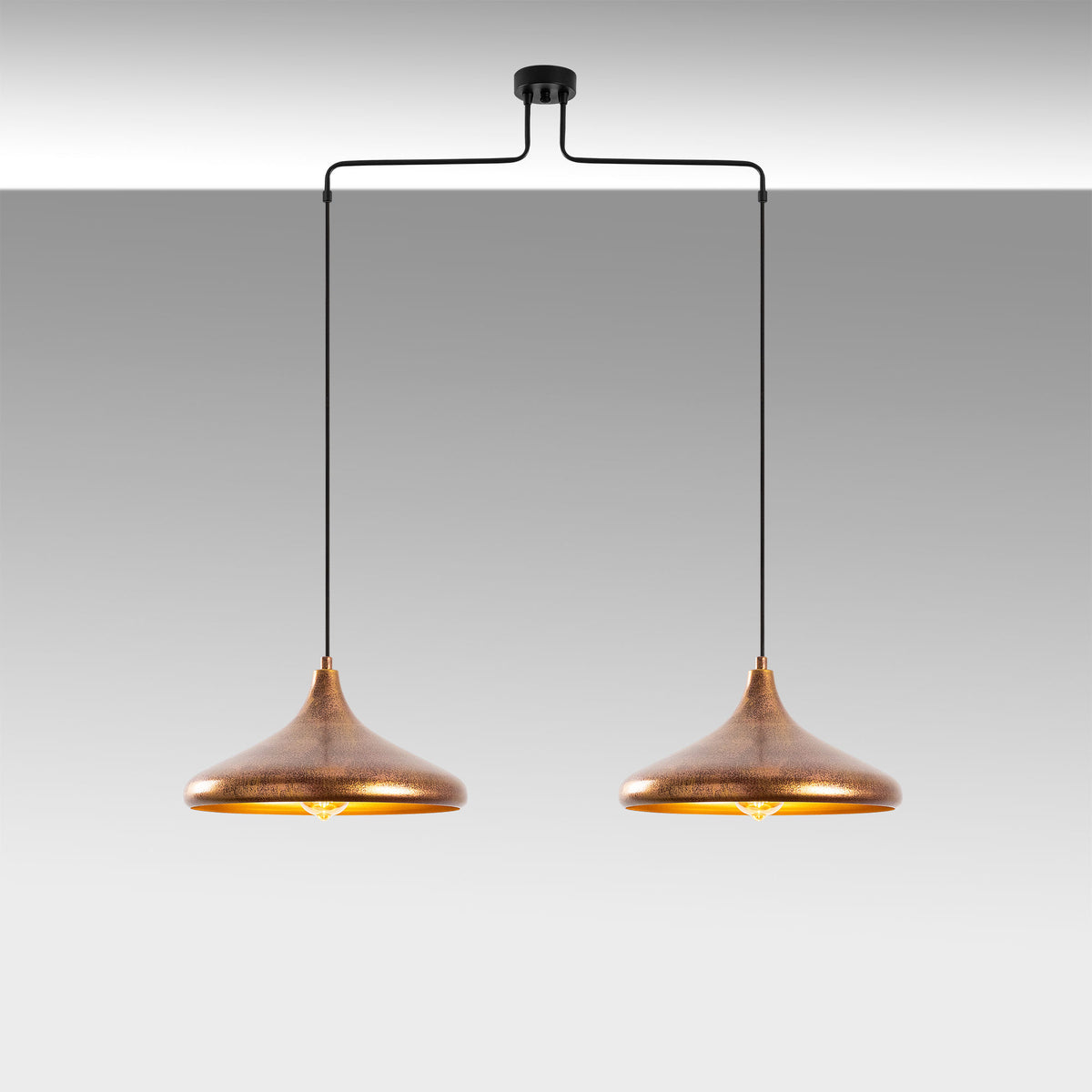 Barek Pendellampe - Patina in Patina präsentiert im Onlineshop von KAQTU Design AG. Pendelleuchte ist von Opviq