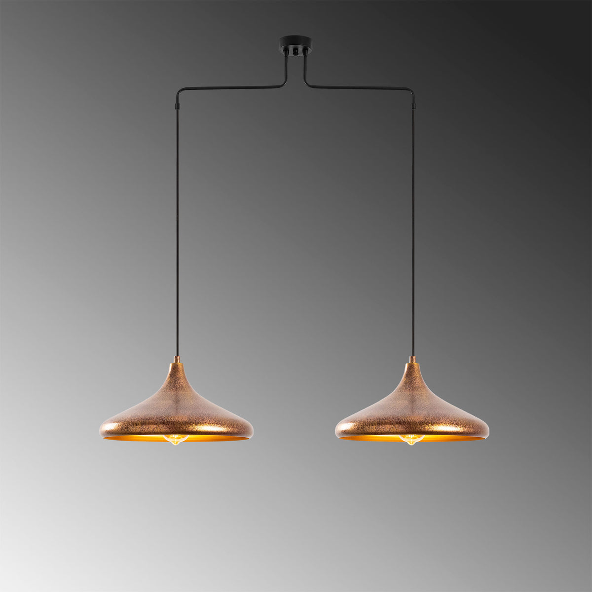 Barek Pendellampe - Patina in Patina präsentiert im Onlineshop von KAQTU Design AG. Pendelleuchte ist von Opviq