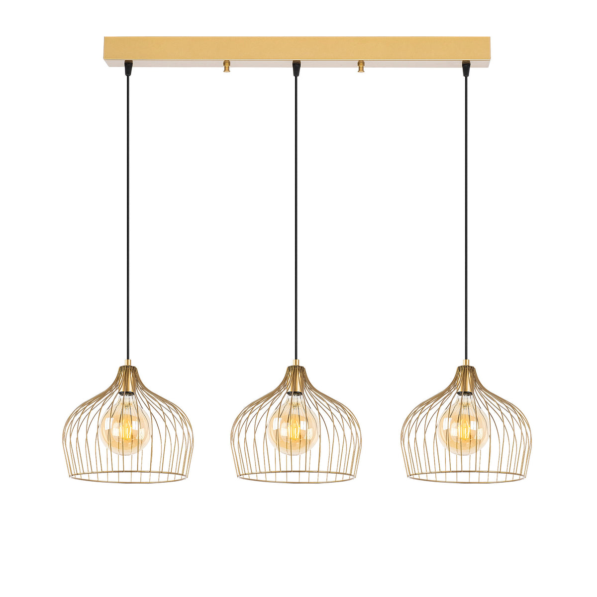 Bek Pendellampe - Glänzendes Gold in Glänzendes Gold präsentiert im Onlineshop von KAQTU Design AG. Pendelleuchte ist von Opviq