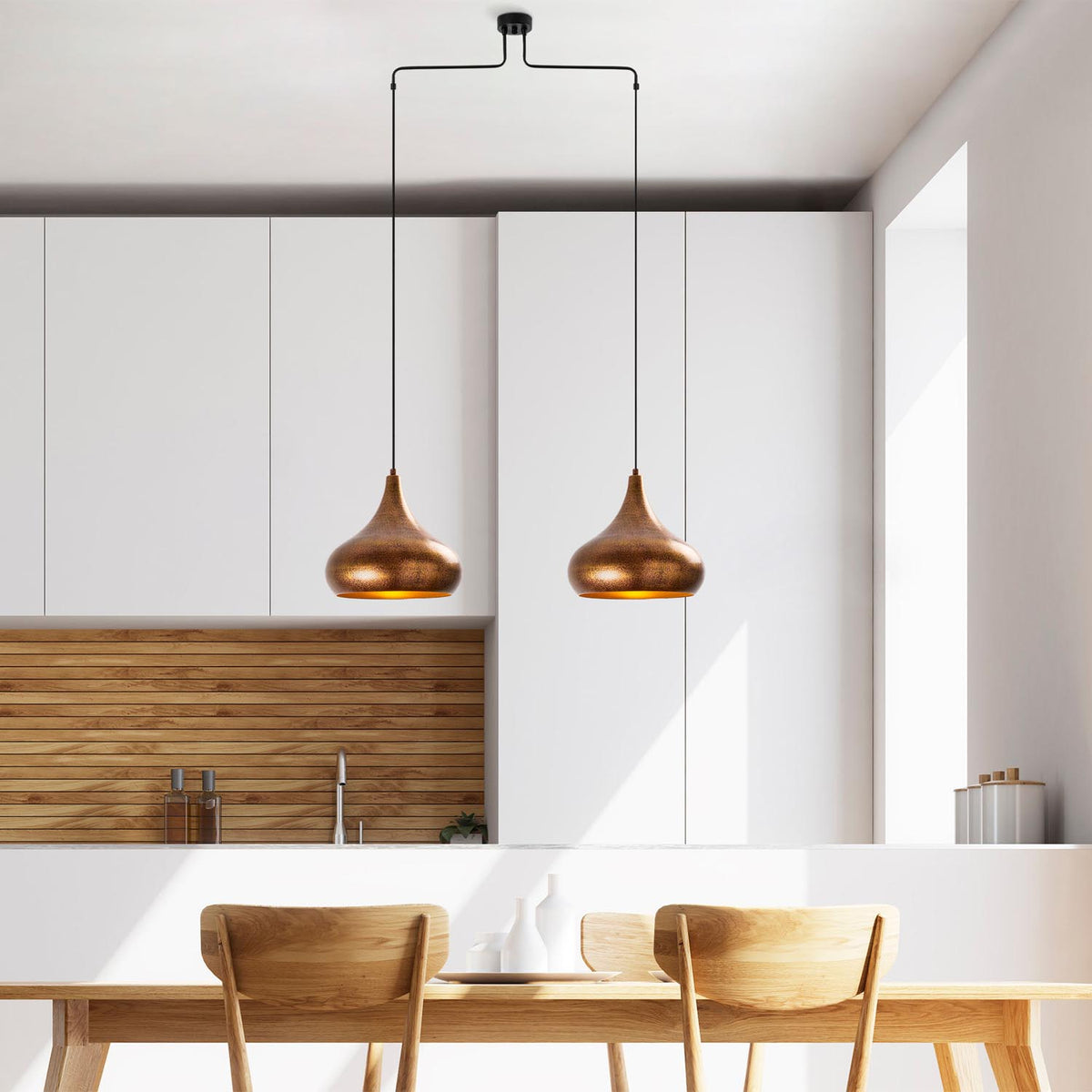 Muba Pendellampe - Patina in Patina präsentiert im Onlineshop von KAQTU Design AG. Pendelleuchte ist von Opviq