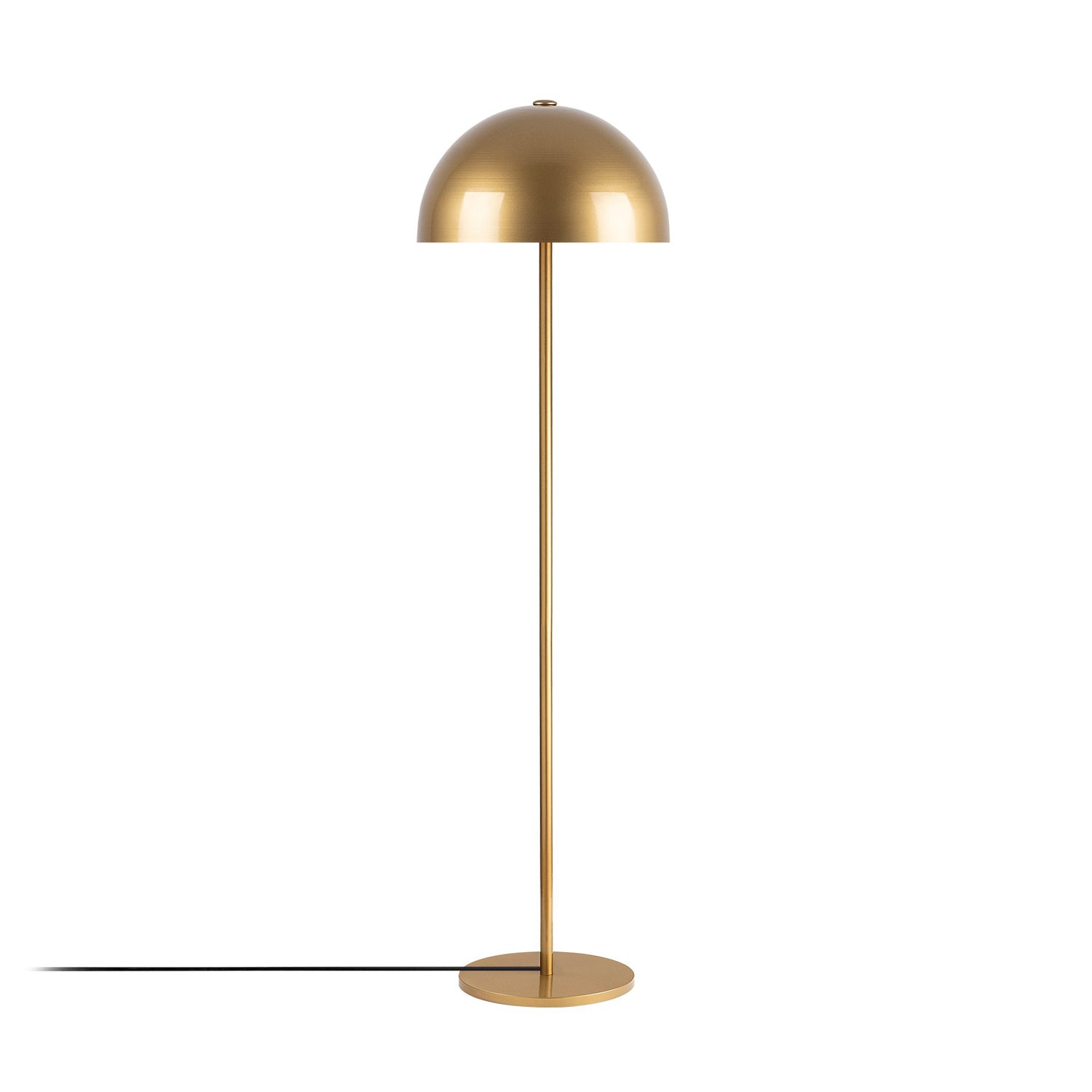 Mixed floor lamp - gold